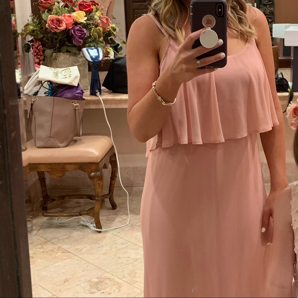 Show me your mumu - dress. Color / Rosebud chiffon